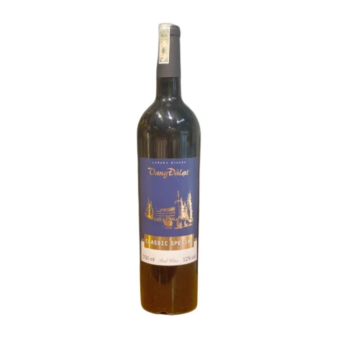 Rượu vang  Đà Lạt Classic Special  đỏ 750ml