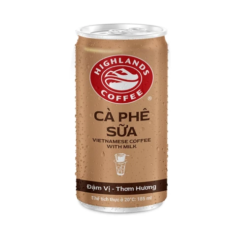 Cà phê sữa Highlands   185ml