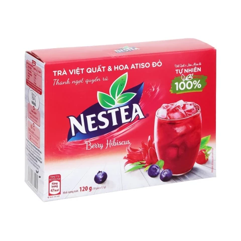 Trà việt quất và hoa atiso đỏ Nestea   120gr