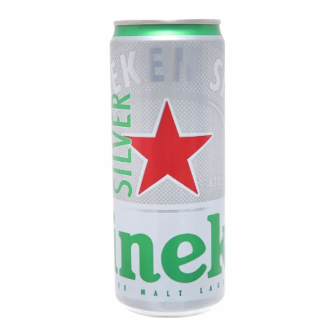 Bia Heineken Silver lon 330ml