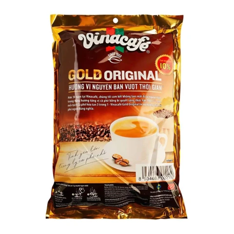 Cà phê Vinacafe  Gold Original 40 gói *20gr