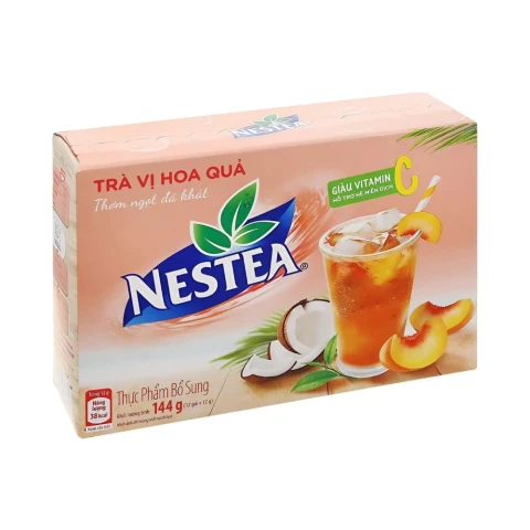Trà  Nestea vị hoa quả hộp 144gr