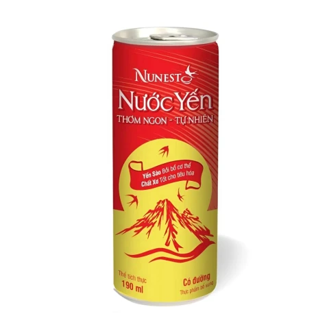Nước yến Nunest có đường 190ml