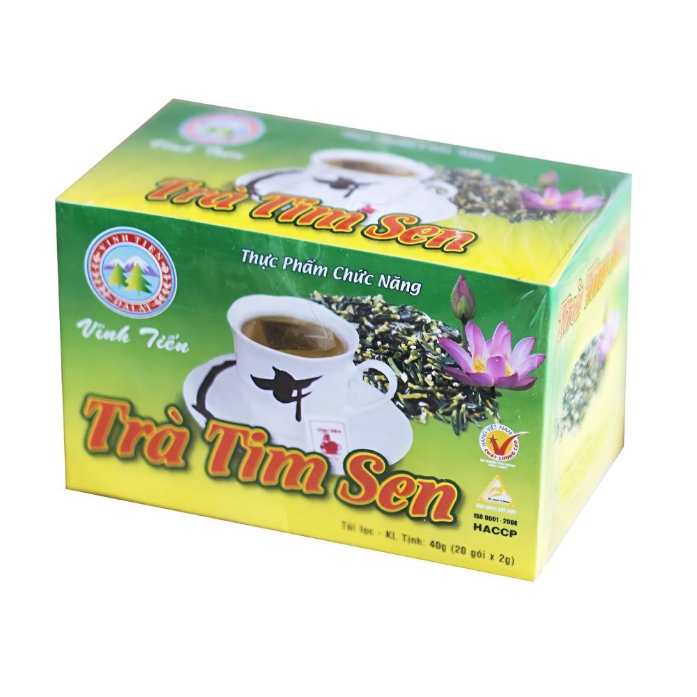 Trà tim sen Vĩnh Tiến  40gr