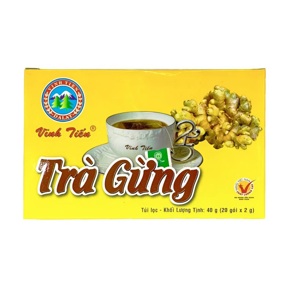Trà gừng Vĩnh Tiến  40gr