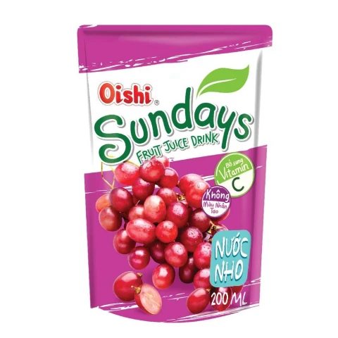Nước  Oishi Tea go nho 180ml