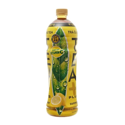 Trà ô long Tea Plus vị chanh 1L
