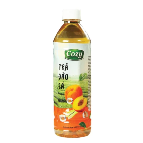 Trà  Cozy đào xả 455ml