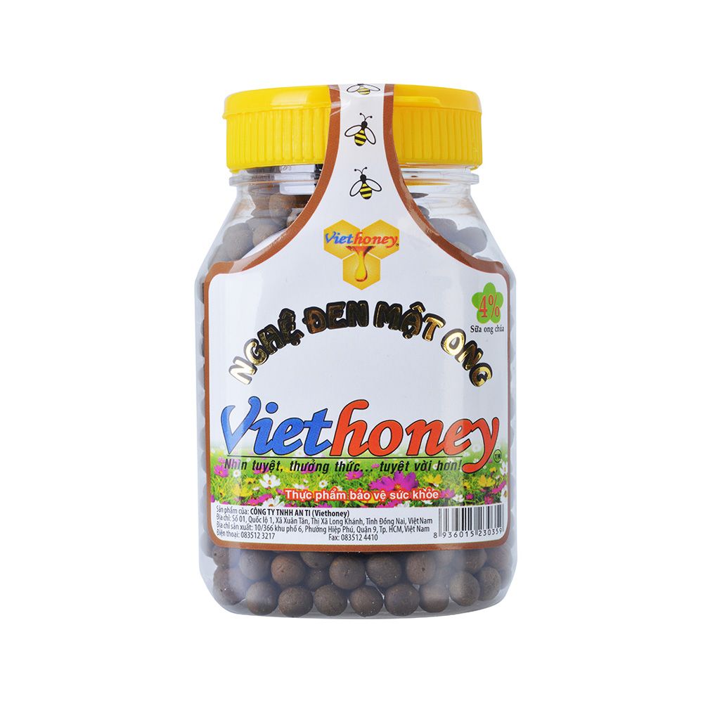 Mật ong nghệ đen Viethoney  160gr