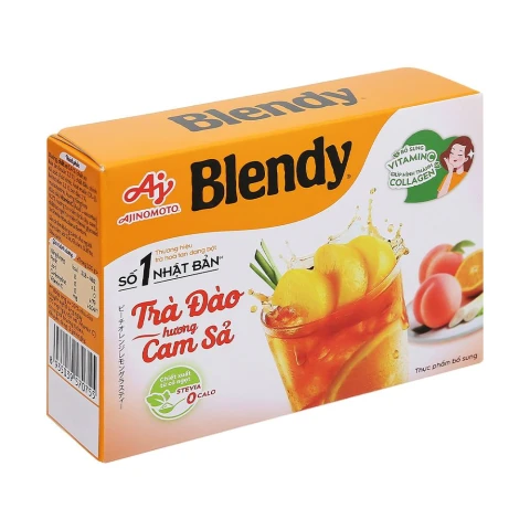 Trà đào Blendy hương cam xả 88gr