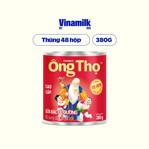 Sữa đặc có đường Ông Thọ đỏ 380gr
