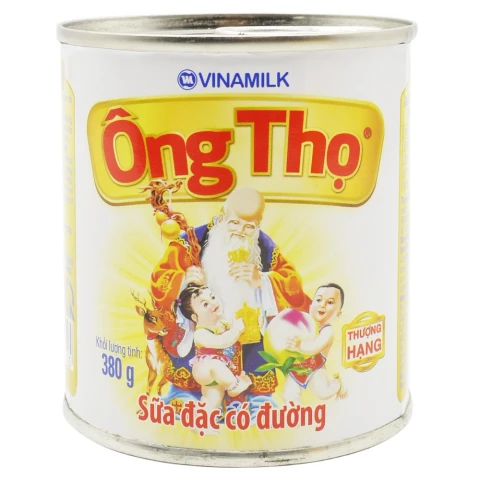 Sữa đặc có đường Ông Thọ trắng 380gr