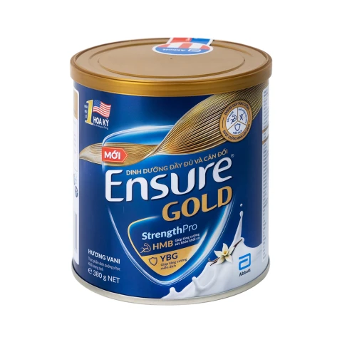 Sữa bột Ensure Gold hương vani 380gr