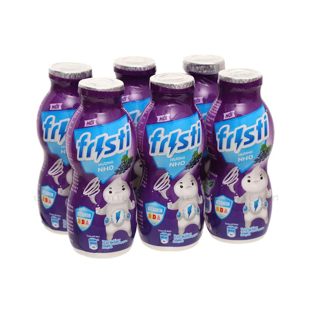 Sữa  Fristi  hương nho  lốc 6*80ml