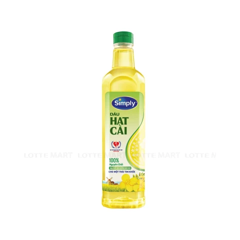 Dầu  Simply hạt cải 1L