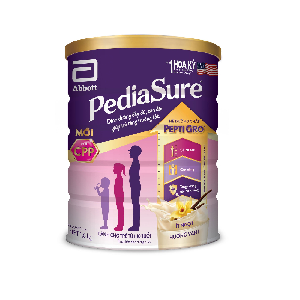 Sữa bột Pedia Sure BA vani 1.6kg