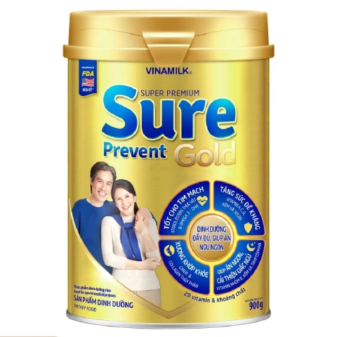 Sữa VNM Sure Prevent Gold HT 900g/12.