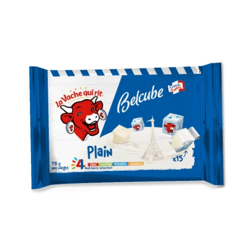 Phô mai vuông  Belcube vị sữa  78gr