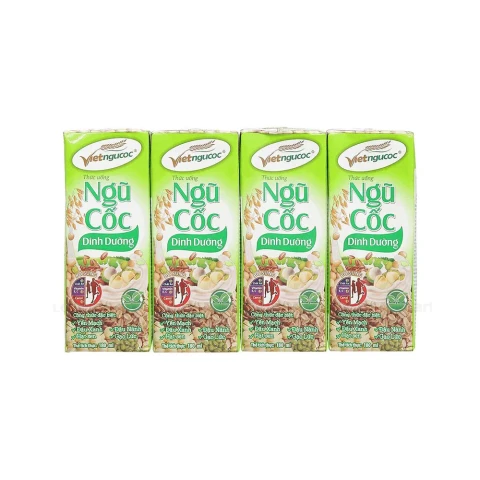 Ngũ cốc DD uống liền Vietngucoc 180mlx4/12
