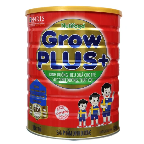 SB NutiFood Grow Plus+1+ (đỏ) suy dinh dưỡng, từ 1-2 tuổi 1.5kgr/6
