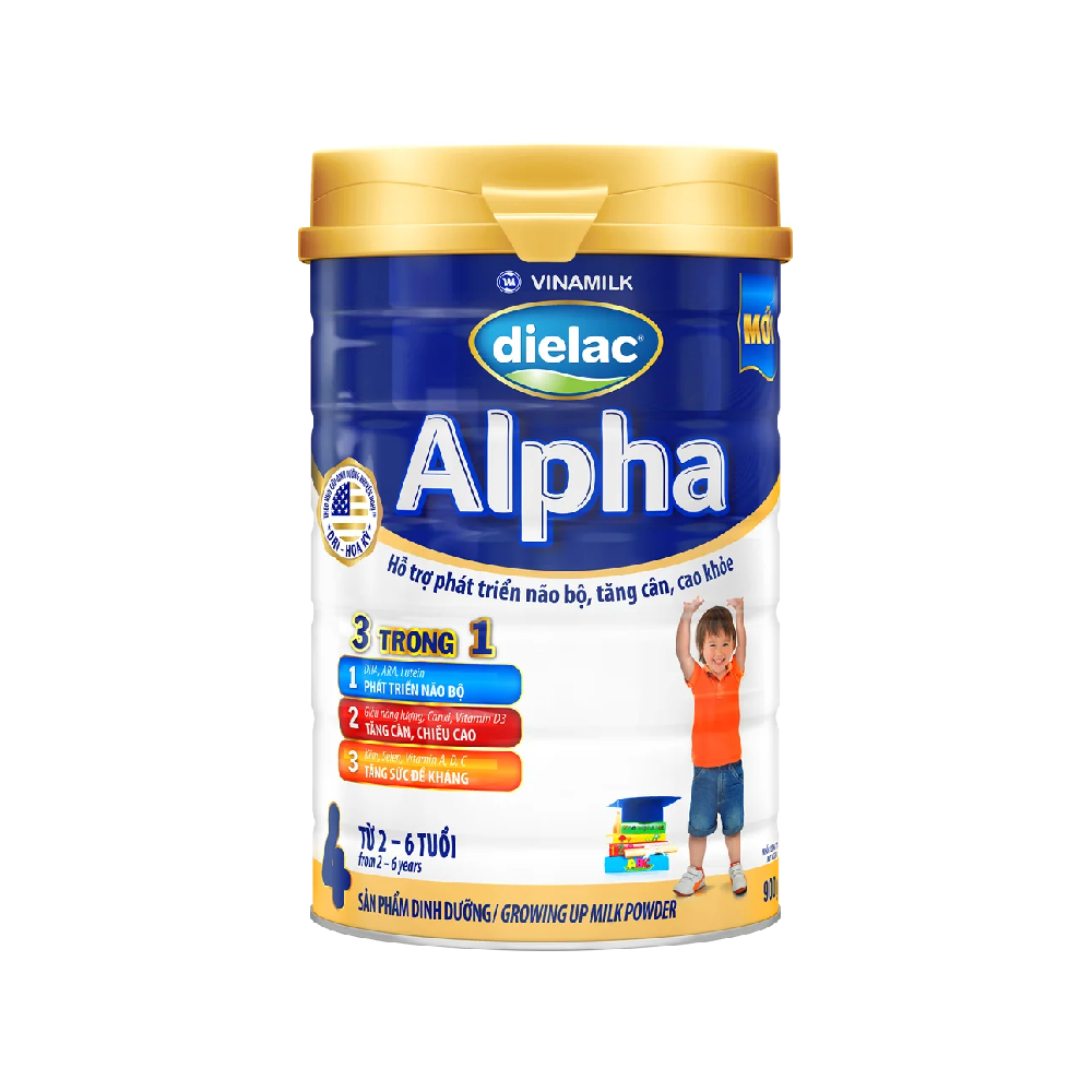 Sữa bột VNM  Dielac Alpha 4 HT 1.5 kg/6