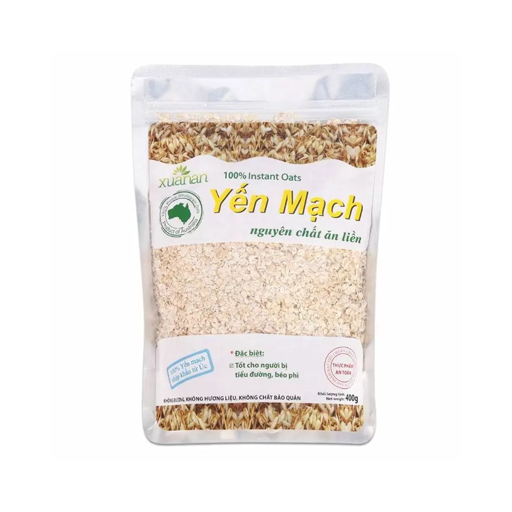 Bột yến mạch  Oatta nguyên chất 400gr
