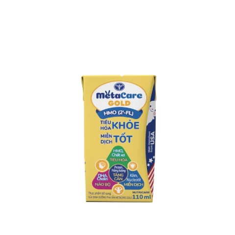 Sữa bột pha sẵn Metacare Gold  lốc 4*110ml
