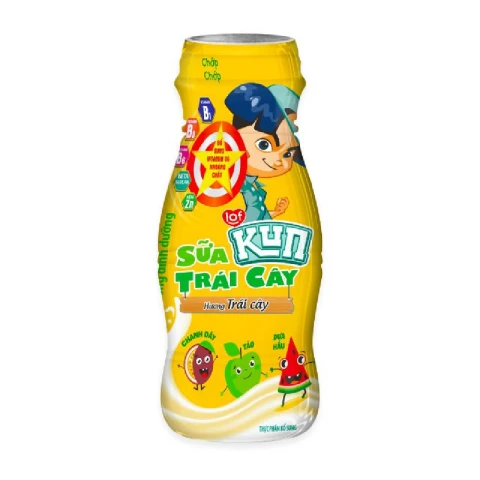 Sữa  KUN  hương trái cây  lốc 6*85ml