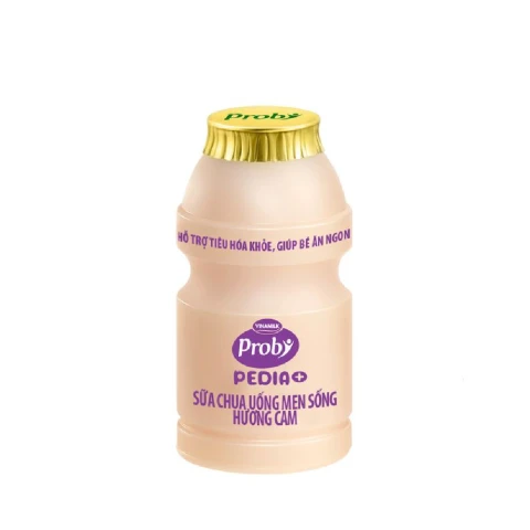Sữa chua uống men sống Probi Pedia+ hương cam lốc 5*65ml