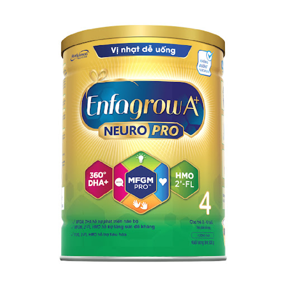 Sữa bột Enfagrow A+Neuro Pro4 với 2'-FL HMO 830gr/12