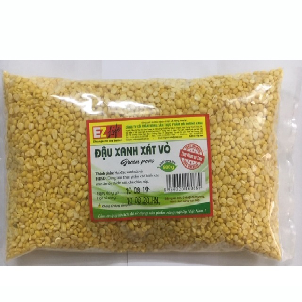 Đậu xanh EZ life tách vỏ 500gr