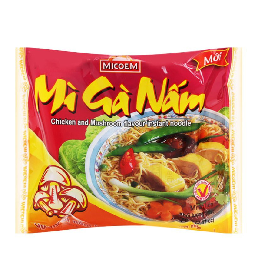Mì gà nấm Micoem  70gr