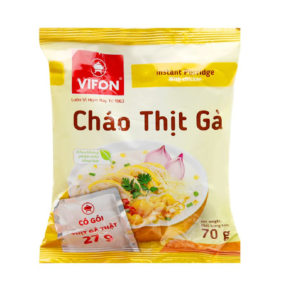 Cháo Vifon thịt gà 70gr