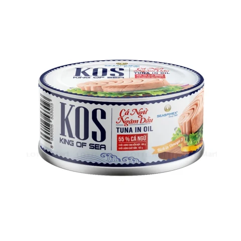 Cá ngừ ngâm dầu Seaspimex  185gr