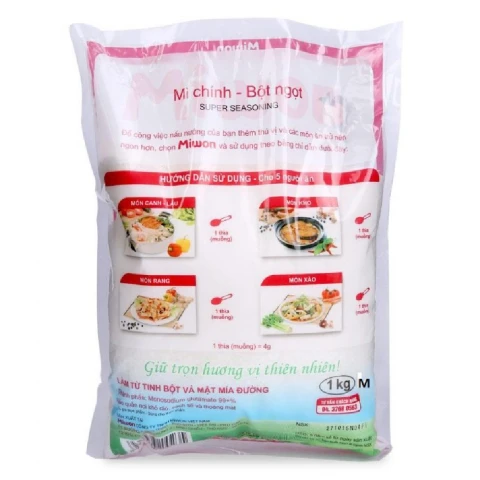 Mì chính - Bột ngọt Miwon hạt lớn 1kg