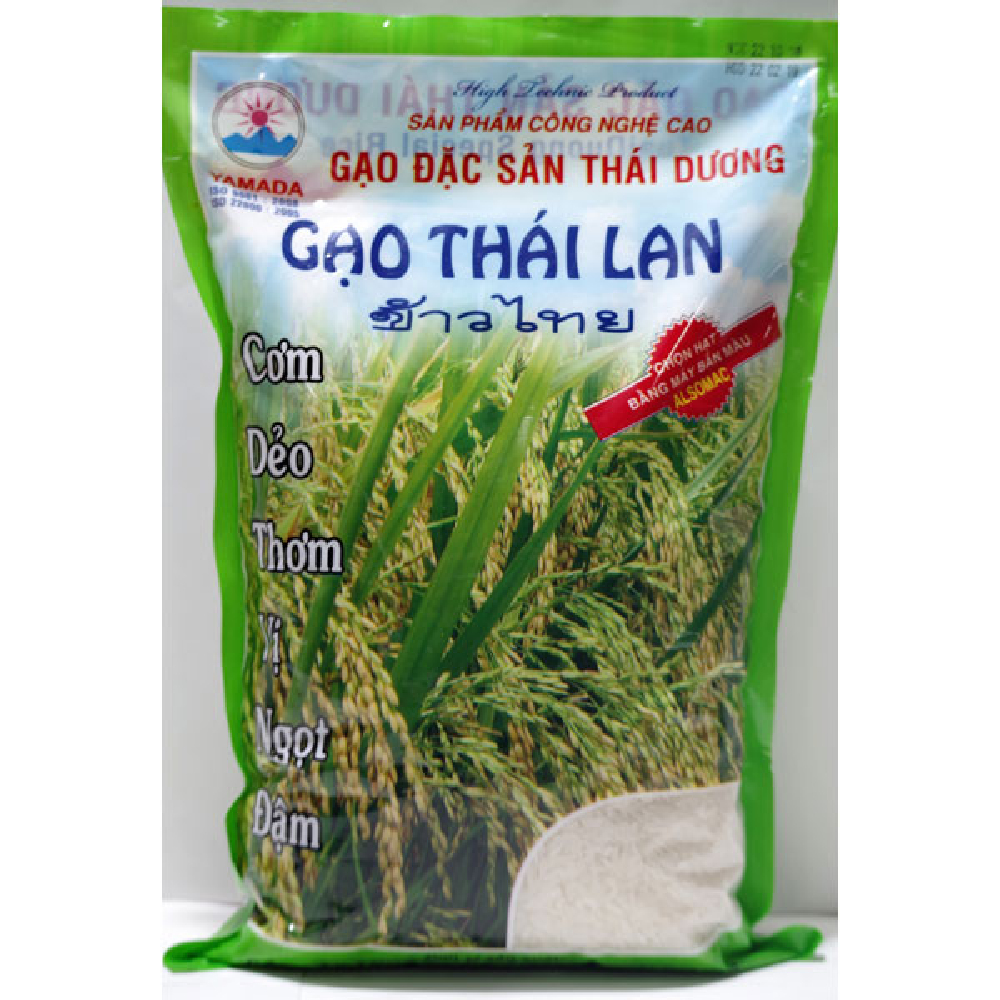 Gạo Thái Lan xanh Thái Dương  2kg