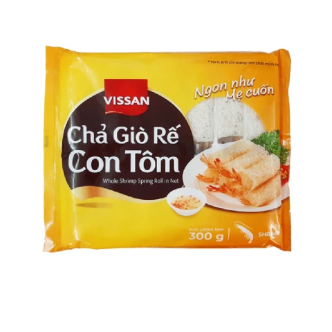 Chả giò dế con tôm Vissan  300gr