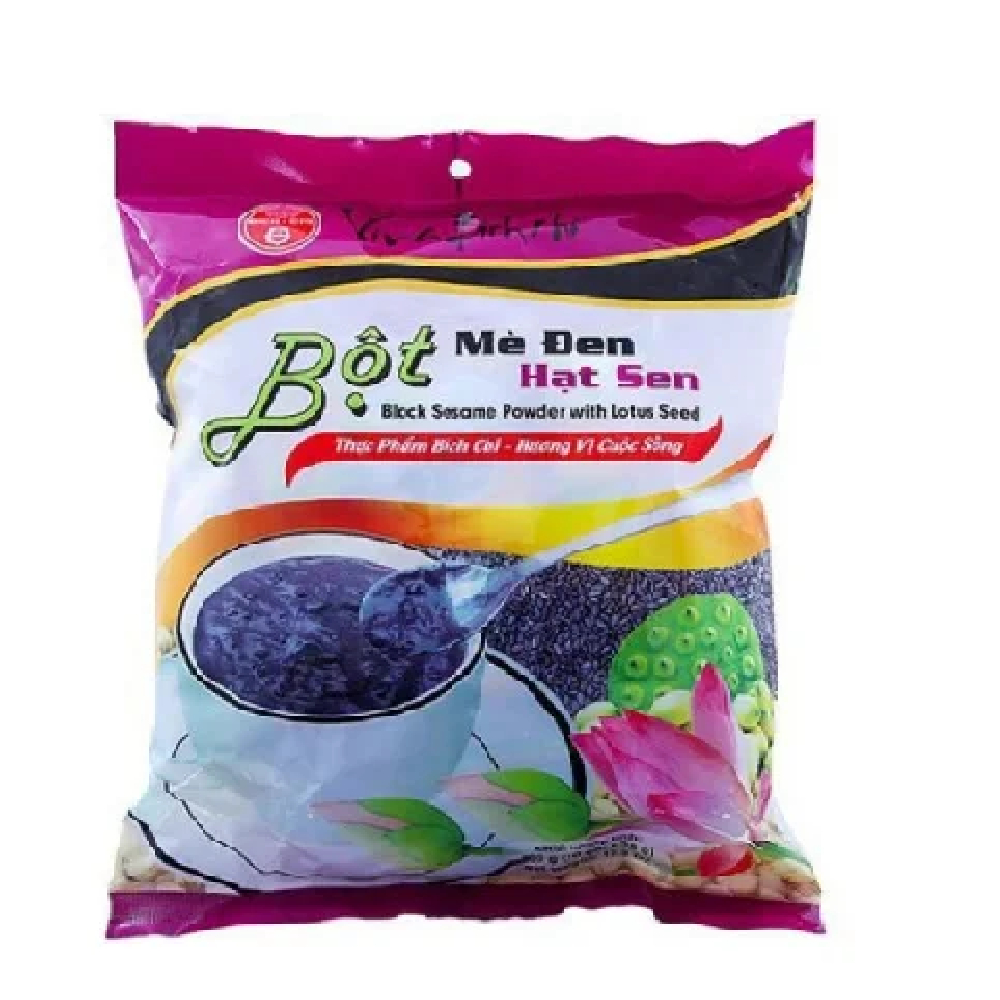 Bột mè đen hạt sen Bích Chi  350gr