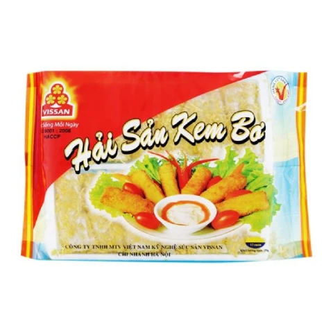 Chả giò hải sản kem bơ Vissan  350gr
