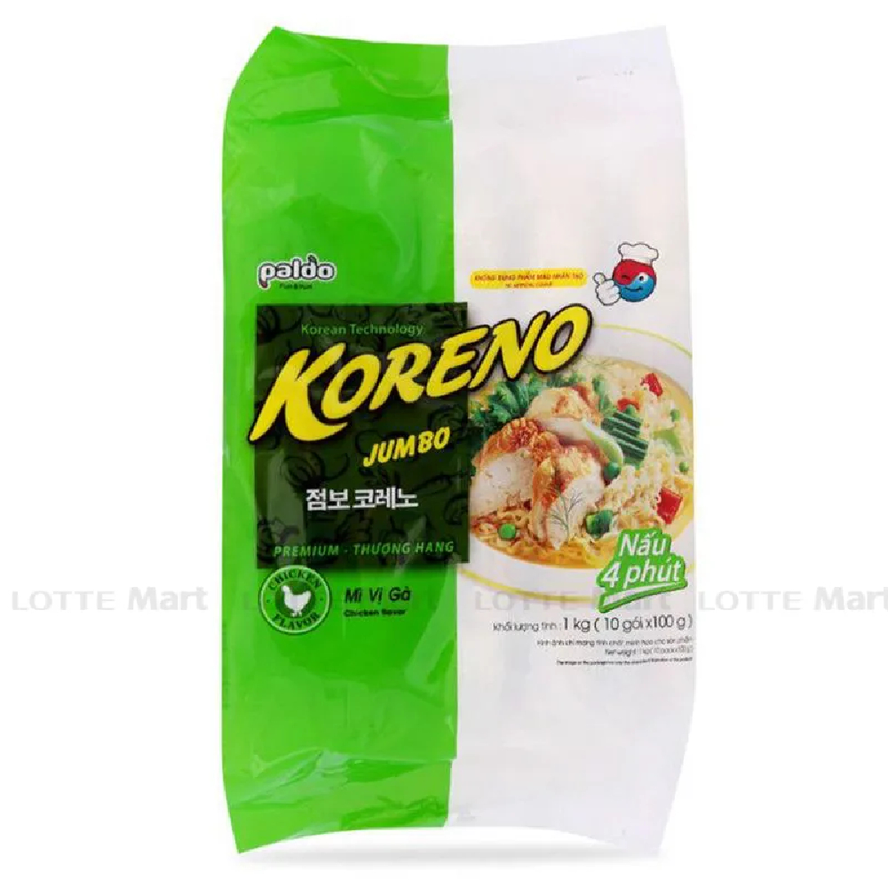 Mì Koreno Jumbo vị gà 1kg