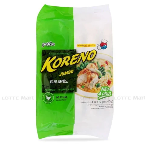 Mì Koreno Jumbo vị gà 1kg