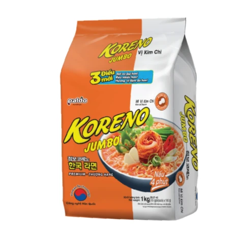 Mì Koreno Jumbo vị kim chi 1kg