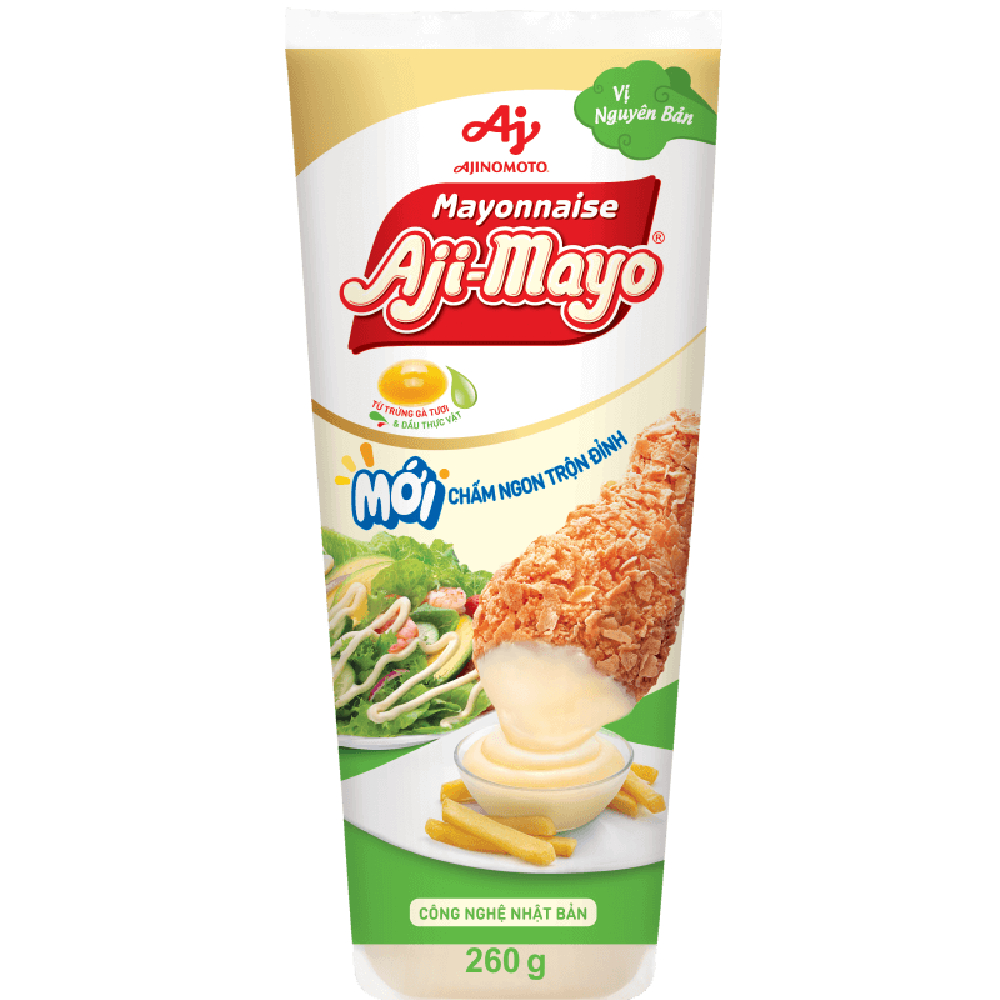 Xốt Mayonnaise Aji-Mayo vị nguyên bản 130gr