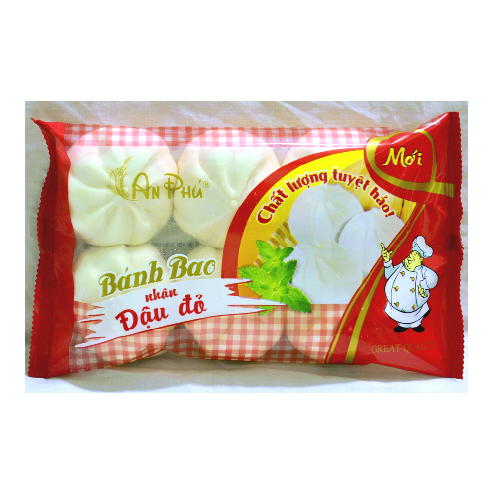 Bánh bao  An Phú  nhân đậu đỏ  270gr