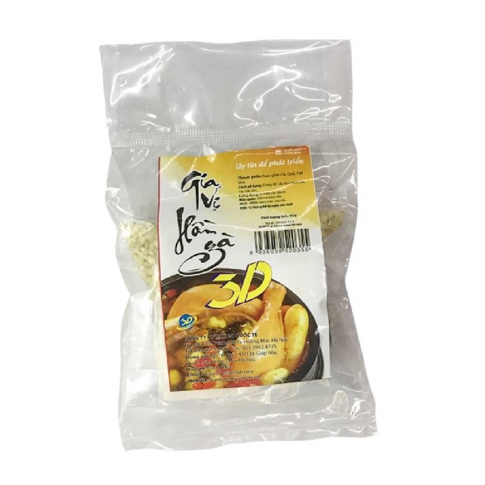 Gia vị hầm gà 3D  50gr