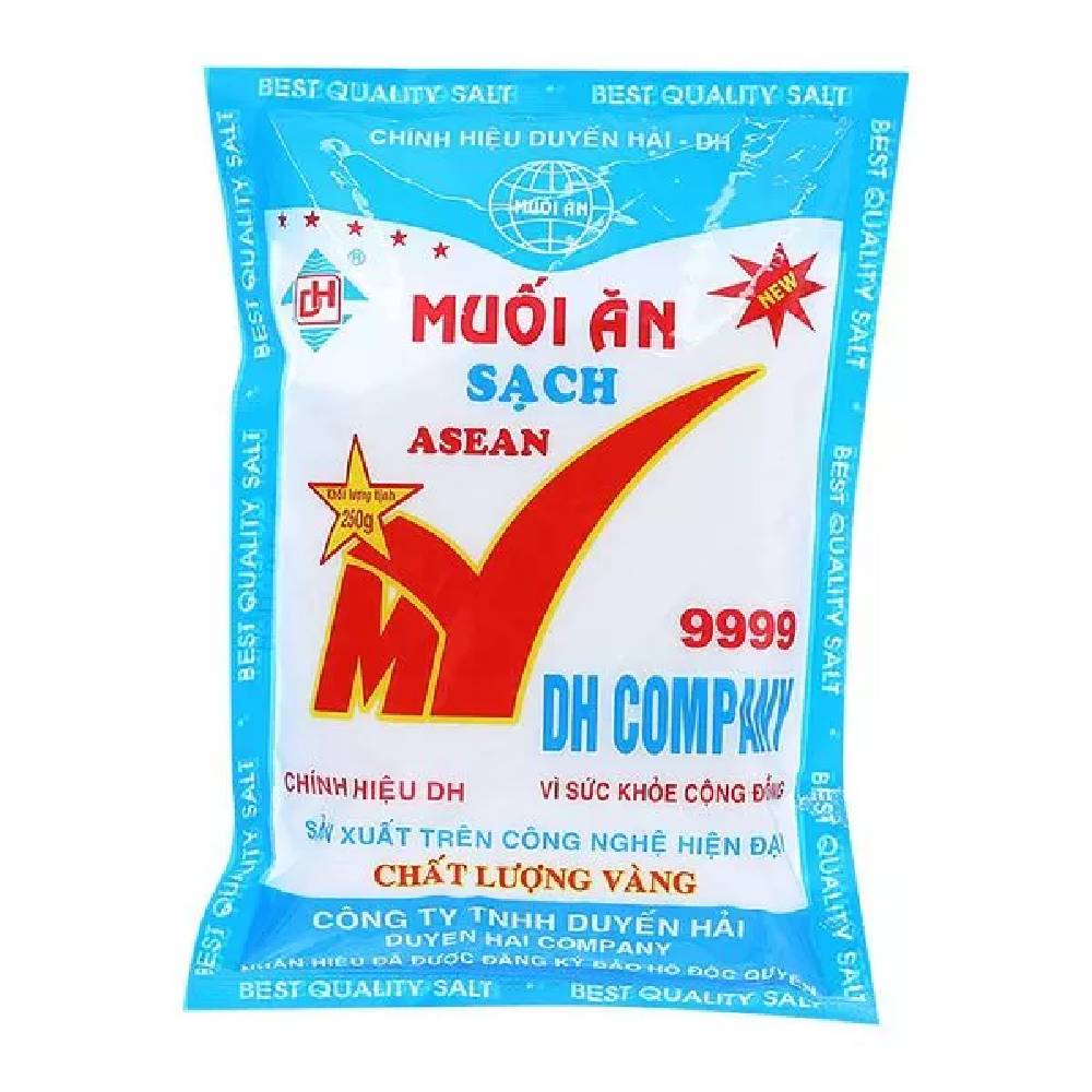 Muối tinh sạch Asean DH  250gr