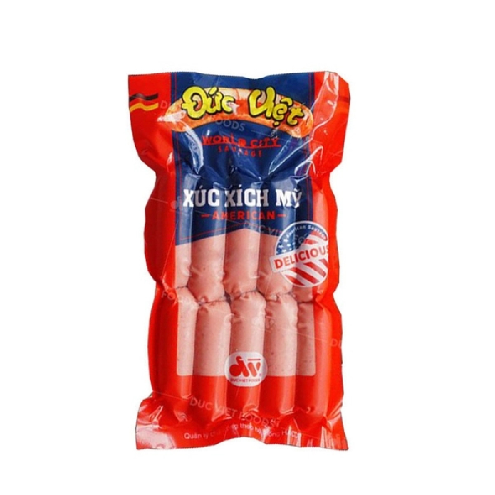 Xúc xích Mỹ  Đức Việt  500gr