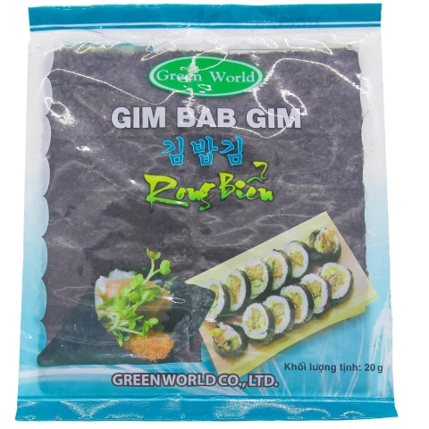 Rong biển cuộn Gim Bad Gim   20gr