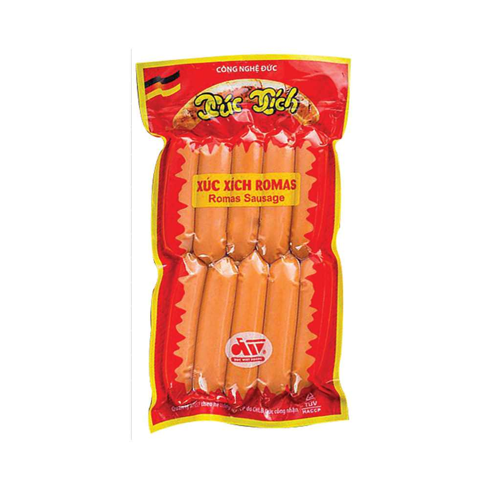 Xúc xích Roma Đức Việt  500gr