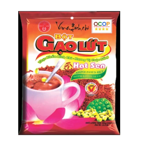 Bột gạo lứt hạt sen Bích Chi  350gr